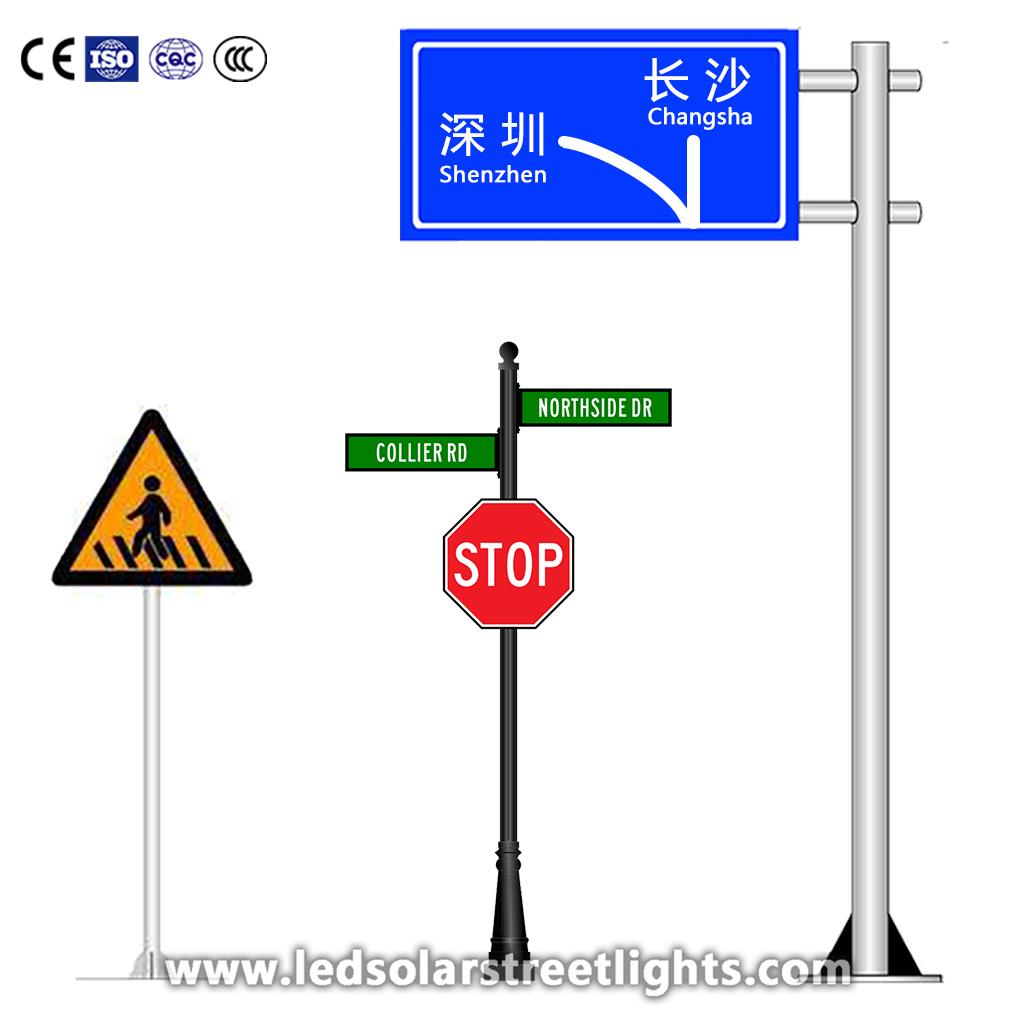 1 Road Sign Post