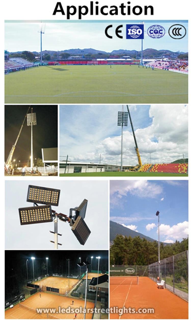 applied of high mast flood light