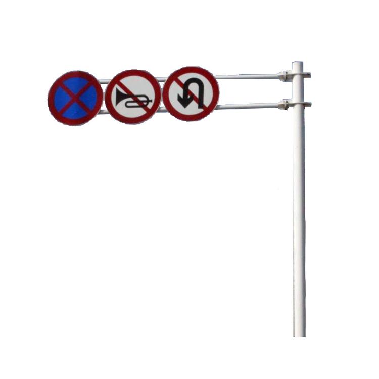 street sign pole
