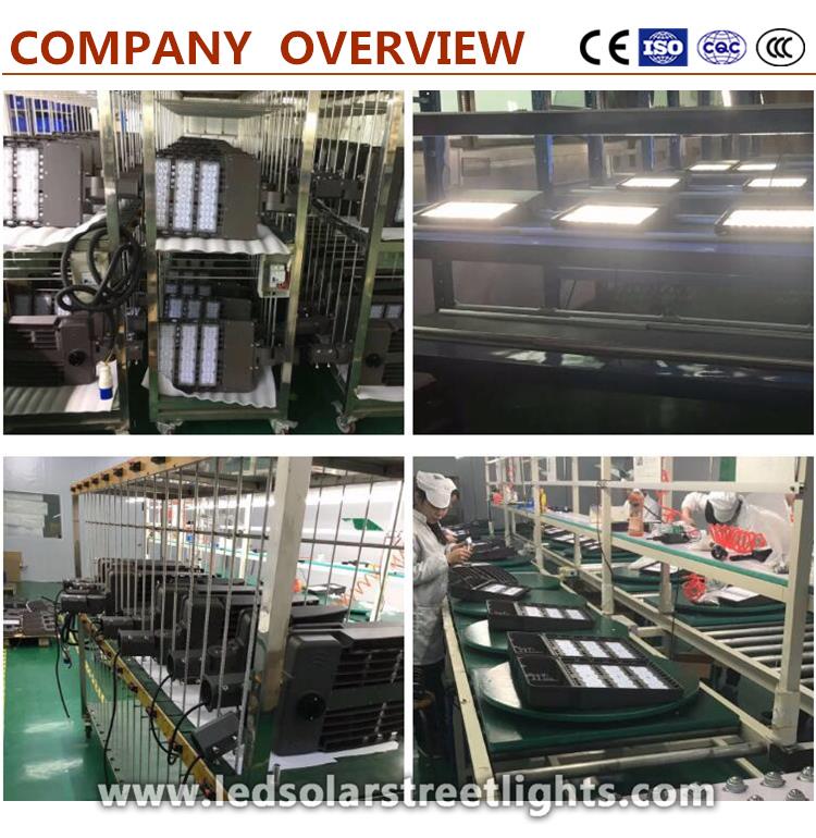 Production Process of LED Parking Lot Flood Lights